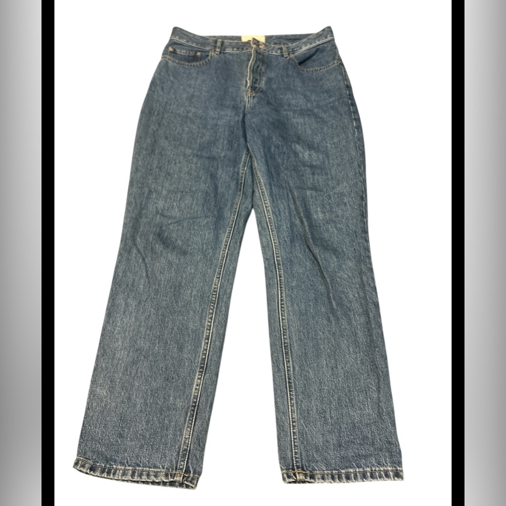 Everlane The Curvy ’90s Cheeky Straight Jeans Medium Wash | Size 32 Regular - Picture 3 of 5